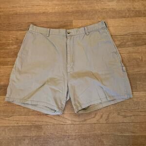 Nautica tan casual chino shorts size 40 b16